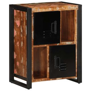 puhvetkapp Mitmevärviline 55x35x70 cm Taaskasutatud täispuit