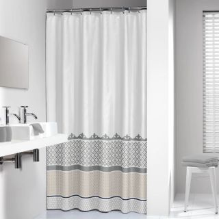 Штора для душа Sealskin Marrakech 180 см, серебристая