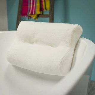 Подушка для ванной из тюленьей кожи 33 x 24 см белая 367072810