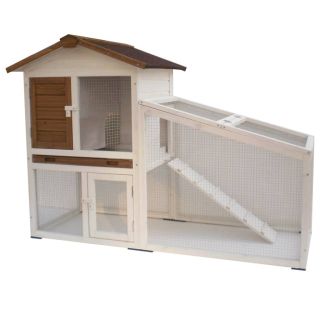 @Pet jänesepuur Tommy 140 x 65 x 100 cm valge ja pruun 20072