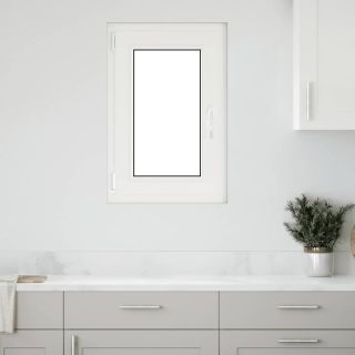 keldriaken RISOR 50 x 75 cm kallutatav ja pöördavatav, DIN, vasak, antratsiit