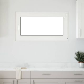 keldriaken RISOR 110 x 70 cm, kallutatav ja pöördavatav, DIN, parempoolne, valge