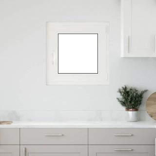 keldriaken RISOR 50 x 50 cm, kallutatav ja pöördavatav, DIN, parempoolne, valge