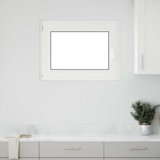 keldriaken RISOR 80x60 cm kallutatav ja pöördavatav, DIN, vasak, antratsiit