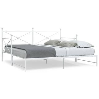 lamamisvoodi ilma madratsita Valge 107x203 cm terasest