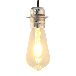 Lambihoidjad 2 tk Satin Nickel E27