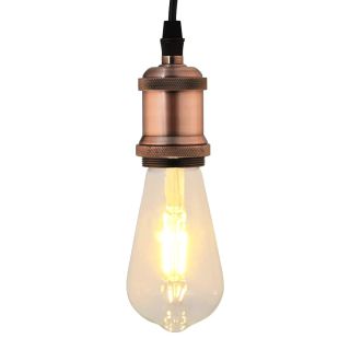 Lambihoidjad 2 tk Red Bronze E27