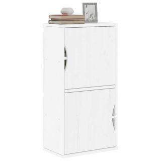 külgkapp ODDA Valge 40x24x79 cm täispuidust mänd