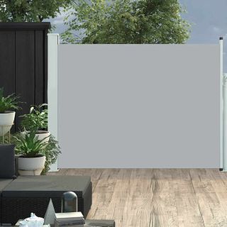 выдвижная боковая стенка патио, 140 x 500 см, серая
