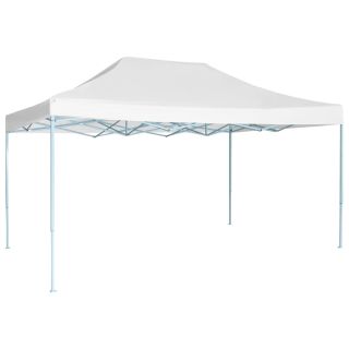 kokkupandav peotelk 3 x 4,5 m, valge