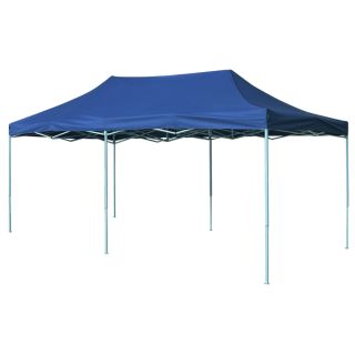 kokkupandav pop-up telk, 3 x 6 m, sinine