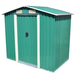 aiakuur metallist 204 x 132 x 186 cm roheline