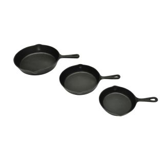 3 BBQ lihapanni komplekt rauast