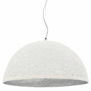 laelamp, valge ja hõbedane, Ø50 cm E27