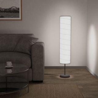 põrandalamp alusega, 121 cm, valge E27