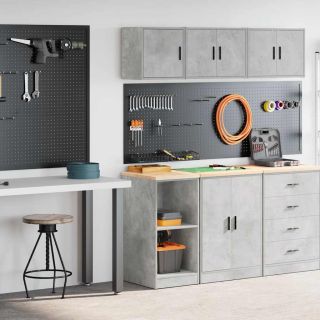 garaažikapid 2 tk, betoonhall, tehispuit