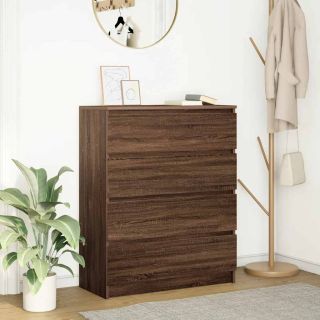 puhvetkapp, pruun tamm, 80x35x99 cm, tehispuit
