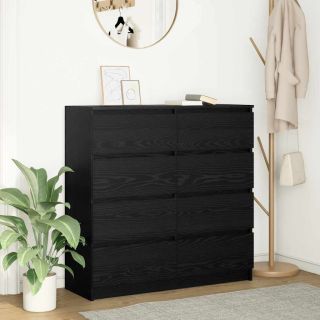 puhvetkapp, must tamm, 100x35x99 cm, tehispuit