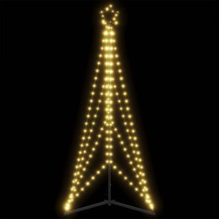 LED jõulupuu 363 LEDid Soe Valge 182 cm