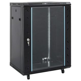 Серверный шкаф 15U, 19 IP20, черный, 53 x 40 x 80 см