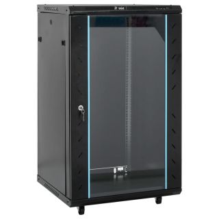 Серверный шкаф 18U, 19 IP20, черный, 60 x 60 x 100 см
