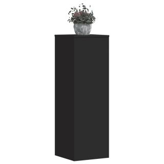 taimealused 2 tk, valge, 33x33x100 cm, tehispuit