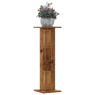 taimealused 2 tk, vana puit, 30 x 30 x 95 cm, tehispuit