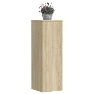 taimealused 2 tk, Sonoma tamm, 33 x 33 x 100 cm, tehispuit