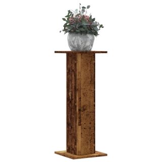 taimealused 2 tk, vana puit, 30x30x80 cm, tehispuit