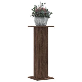 taimealused 2 tk, pruun tamm, 30x30x80 cm, tehispuit