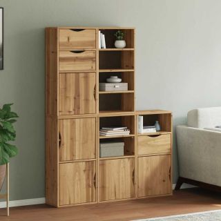 Боковые шкафы 5 шт ODDA, 40x24x79 см массив сосны