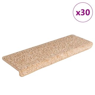 Коврики для лестницы 30 шт., 65 x 21 x 4 см, золотые
