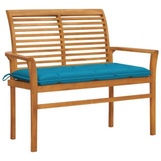 aiapink helesinise padjaga, 112 cm, toekas tiikpuu