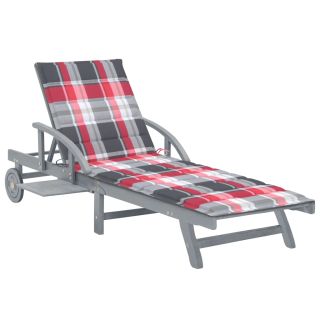 päevitustool istmepadjaga, akaatsiapuit