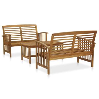 3-osaline aiadiivanikomplekt, akaatsiapuit