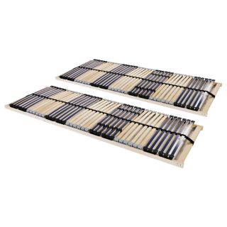 voodi aluspõhjad, 2 tk, 42 liistu, 7 piirkonda, 70 x 200 cm