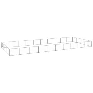 koeraaedik, hõbe, 40 m², teras