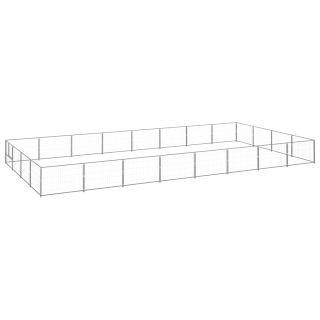 koeraaedik, hõbe, 32 m², teras