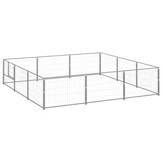 koeraaedik, hõbe, 9 m², teras