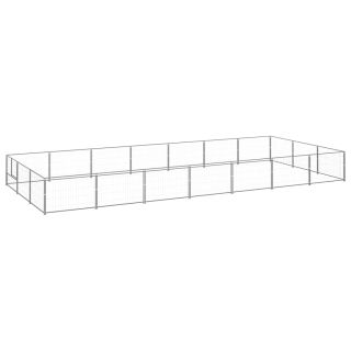 koeraaedik, hõbe, 21 m², teras