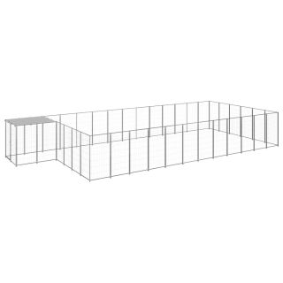 koeraaedik, hõbedane, 22,99 m², teras