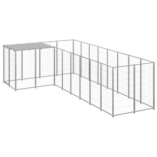 koeraaedik, hõbedane, 6,05 m², teras