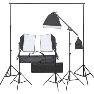 fotostuudio komplekt koos valgustusega