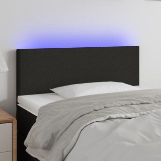 LED-voodipeats, must, 100x5x78/88 cm, kangas