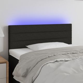 LED-voodipeats, must, 80x5x78/88 cm, kangas