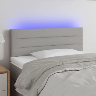 LED-voodipeats, helehall, 90x5x78/88 cm, kangas
