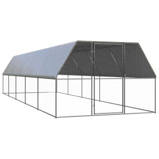 õue kanapuur, 3 x 10 x 2 m, tsingitud teras
