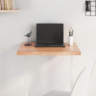 lauaplaat, helepruun, 60 x 40 x (2-4) cm, töödeldud tammepuit