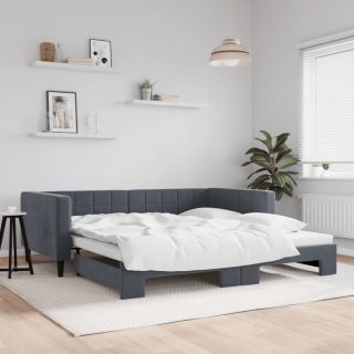 diivanvoodi väljatõmmatava osaga ilma madratsita, 100x200 cm