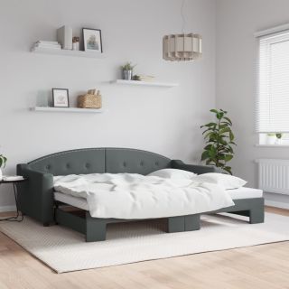 diivanvoodi väljatõmmatava osaga ilma madratsita, 90x200 cm